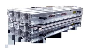 China Lightweight Vulcanizing Conveyor Belt Press Machine CE For Wood Conveying factory