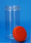 1080Ml Square Plastic Storage Bins Eco Friendly 40℃ Resistance 85MM Caliber