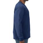 Custom Logo Classic Fit Soft Heavy Weight Tee Cotton Polyester Blank Long Sleeve