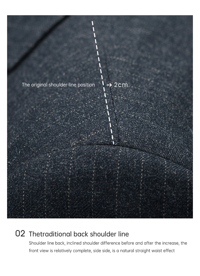 Woolen Cloth Fabric Handmade Lapel Business Suit Single Breasted Men's Suit 3 Pieces