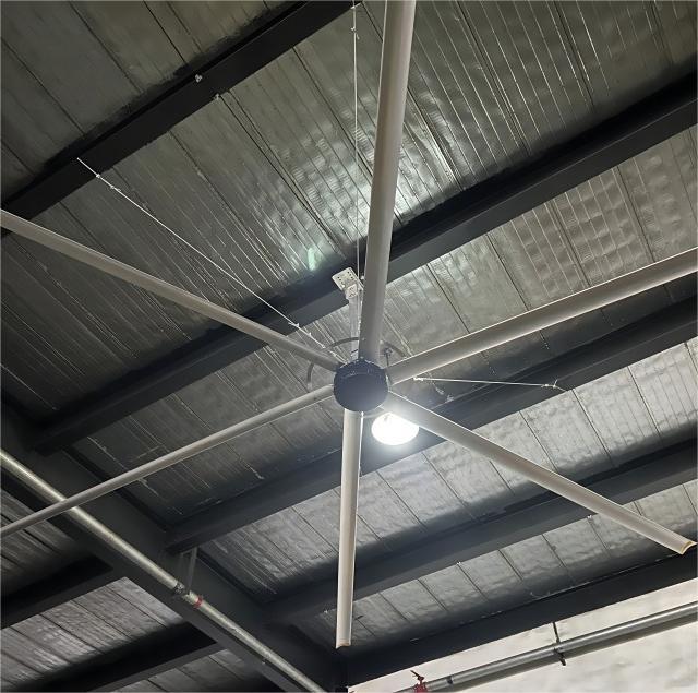 7.3m PMSM Motor Aluminum Alloy Blade Big Fan for Commercial and Industrial Shops