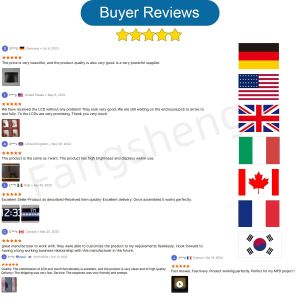 Custom Industrial Grade 7 Inch IPS TFT LCD OEM ODM Support TFT LCD Display