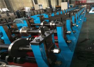 China Fabricated Steel C Purlin Roll Forming Machine 15-30m/min Automatic Decoiler factory