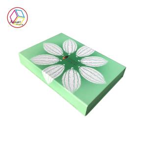 China Flower Style Empty Chocolate Gift Boxes / Empty Christmas Chocolate Boxes factory
