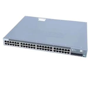 3.5" Screen Size EX3400-48P Network Switch Full-Duplex Half-Duplex and 3-Year