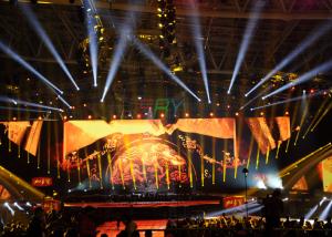 China 4mm HD Indoor Stage LED Screens , SMD2121 Full Color LED Stage Display factory