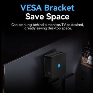 Intel Alder Lake N95 4 Core 4 Thread Mini PC With LPDDR5 12G 2 Ethernet And WiFi