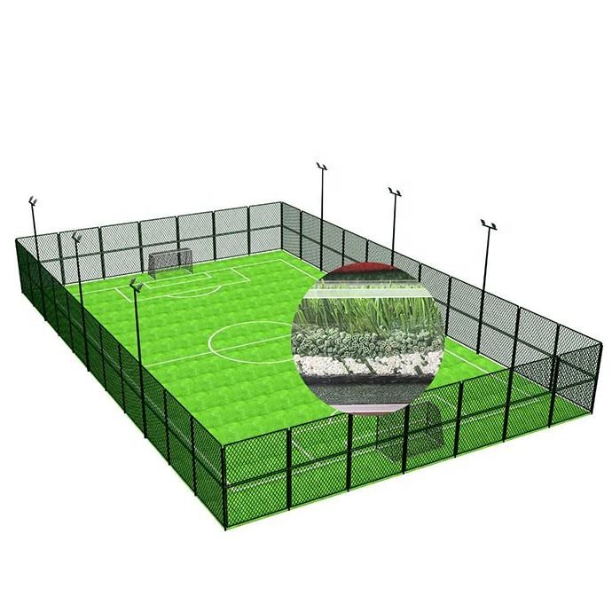 Green Soccer Sport Football Artificial Grass 60mm
