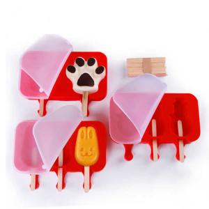 China Food Grade Silicone Custom Popsicle Making Mold Diy Popsicle Mold factory