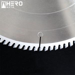 China Chromium Coating Aluminum Cutting Circular Saw Blade Super Smooth Silent Line factory