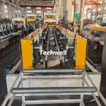 100-600mm Perforated Cable Tray Making Machine With Hydraulic Punching Pre