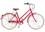 Carbon steel colorful 26 inch OL elegant city bicicle for lady single speed