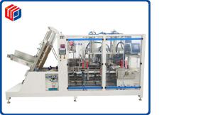 China 12 Cases / Min Case Packing Equipment , Durable Bottle Case Packer Machines factory