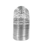 162-252 Air Quantity Aluminum Flexible Air Duct for Apartment HVAC Hydroponic