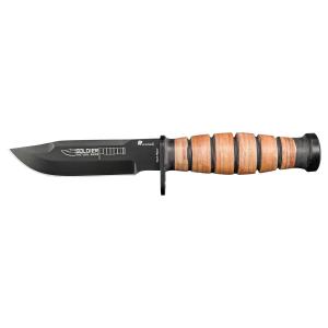 China 9 Inch 255g Veteran Survival Carbon Steel Machete Erosion Resistant factory