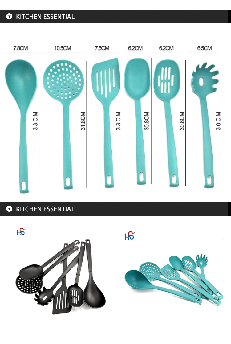 Kitchen Gift Set 6-Piece Cooking Utensils for Home Kitchen Nylon Accessory