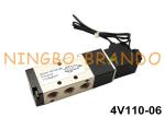 4V110-06 1/8" Pneumatic Solenoid Valve 5 Way 2 Position