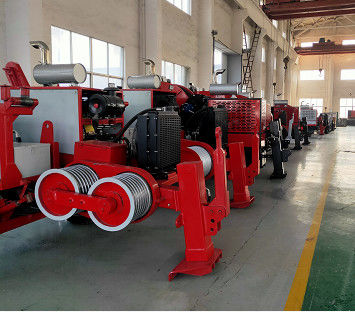 4Ton Hydraulic Tensioner With Reverse Overhead Line Stringing Machine