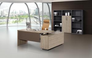 China Economical Durable Office Manager Desk Optional Colour Wood Office Executive Desk factory