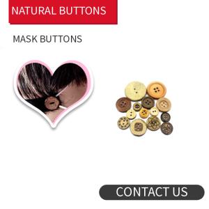 China Button Mask Holder Coconut Buttons factory