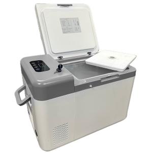 China 25L Capacity Solar Powered Portable Medical Laboratory Pharmacy Blood Bank Refrigerator factory