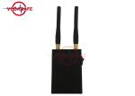 Pocket Design RF Signal Jammer , Cell Phone Scrambler Black Aluminum Case