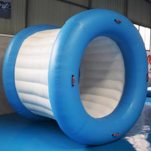 0.9mm PVC Tarpaulin Inflatable Water Walking Roller Ball With Durable Net