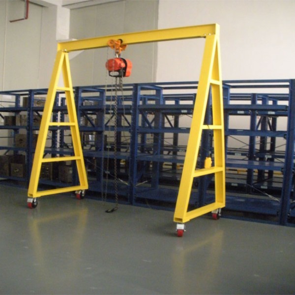 Portable Mobile Gantry Crane 5T Workshop Use CE Certification