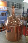 Copper Craft Small Beer Factory Equipment , 100L Mini Beer Making System