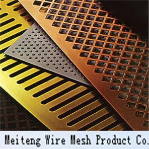 China high quality stainless plate Slotted hole Perforated Metal factory