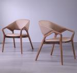 2023 Design Modern Solid Wood PU Leather Dining Room Restaurant Chair for Home