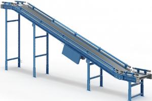 China Heavy Duty belt driven roller conveyor Intermediate Incline Decline factory
