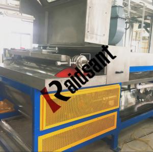 China C5/C9 Petroleum Sulphur Pelletizer Resin Granulator Steel Belt With Uniform Shape factory