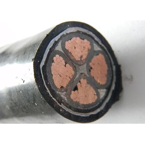 China XLPE Insulation Low Voltage Power Cable , Copper Steel Tape Armoured Cable 4x16 Mm on sale