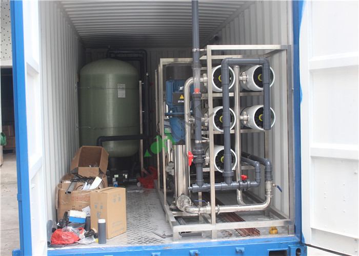 Reverse Osmosis Water Purification Unit Containerized Ro System For Underground Water