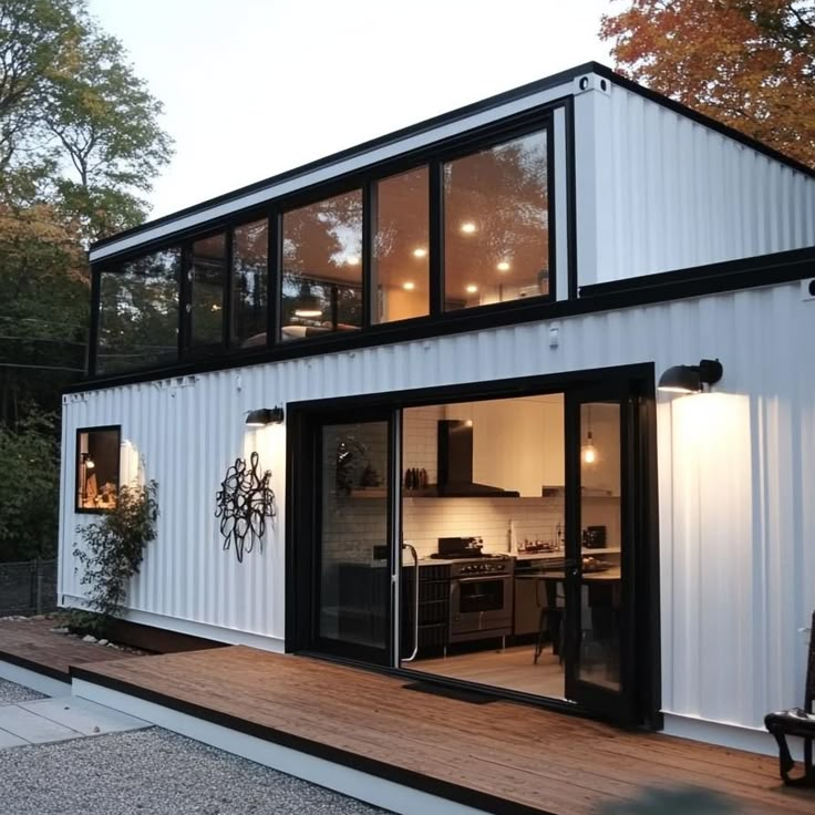 Lightweight Prefab Container House Customized For Modern Living