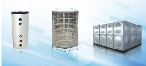 China 50L Stainless Steel Pressure Water Tank For Air Source Heat Pump Buffer Tank factory