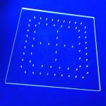 Custom Clear Quartz Glass Plate High Resistant Quartz Glass Disc For Uv