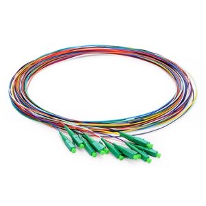 LC APC 12-Core OS2 Single-Mode Fiber Pigtail 0.9mm OD