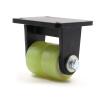 Buy cheap Fixed 1900KG Dual Wheel Swivel Casters 4 Inch Polyurethane Wheels from wholesalers