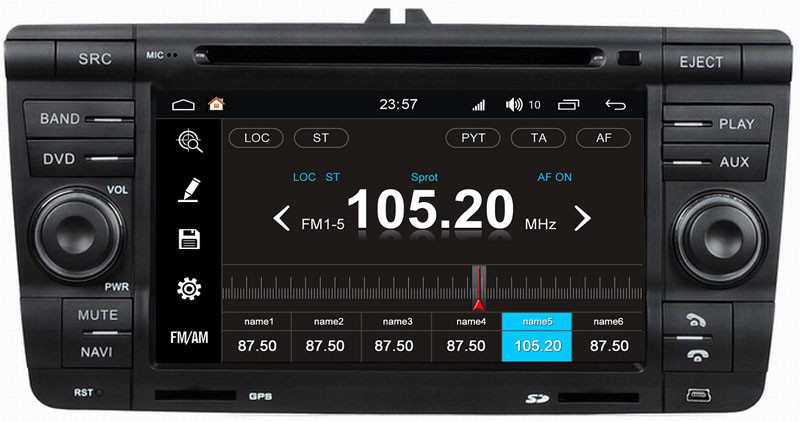 Ouchuangbo auto gps navi audio S200 platform android 8.0 for Skoda Octavia support USB SWC AUX wifi bluetooth