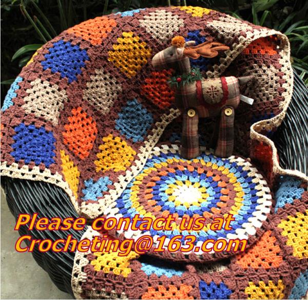 China Crochet Afghan Throw Blanket Handmade, table cover, handmade crochet, blanket, clothes factory