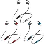 Black Blue Anti Drop Sports Bluetooth Earphones BT5.1 110mAH Battery
