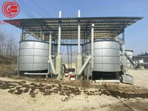 China 32CBM Animal Manure Aerobic Compost Fertilizer Fermentation Tank factory