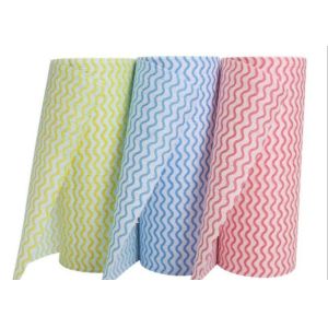 China Super Soft Spunlace Non Woven Fabric Skin Friendly For Disposable Towels on sale