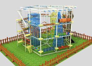 China Ninja Warrior Outdoor Playset Outdoor Playground Warrior Way Play Area Equipment factory