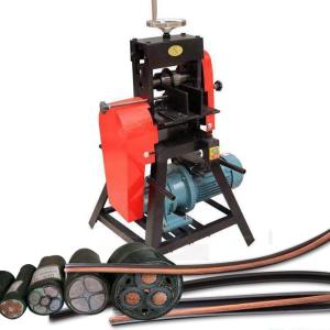 China Electric Manual Cable Stripping Machine for Cable Scrap Recycling Industry 53*43*85cm factory