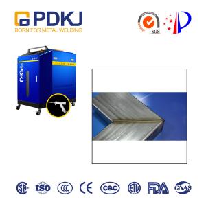 China SGS 0.5mm Aluminum Plate 2000w Laser Welder Optical Fiber Handheld factory