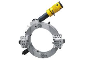 China Low Noise Electric Pipe Cutting And Beveling Machine OD Mounted Orbital factory