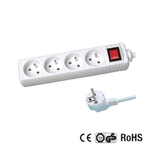 China NF CE Certificate 1.5m extension socket with Euro Plug factory